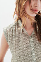 Celora shirt khaki green woman