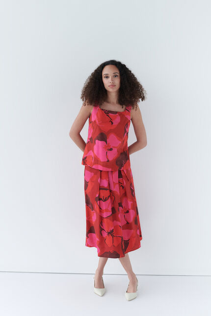 Blouse cavie1 rose femme
