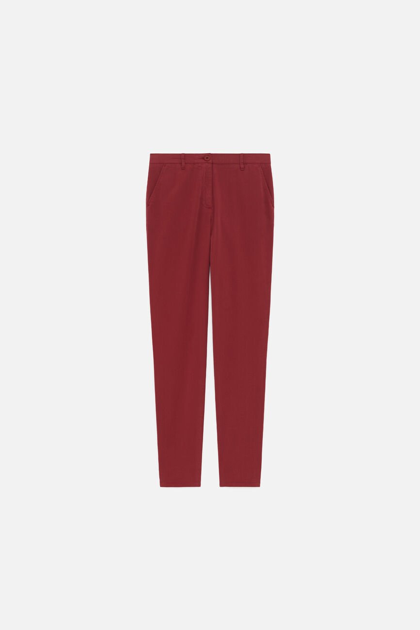 Broek Adelmo bordeaux vrouw