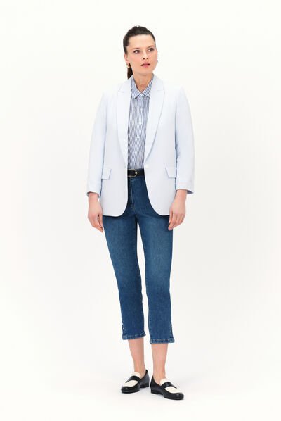 Giacca vanais celeste donna