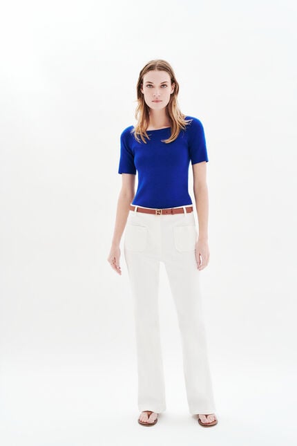 Pantalon Pelley2 blanc femme
