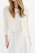 Mlaura bolero ecru woman