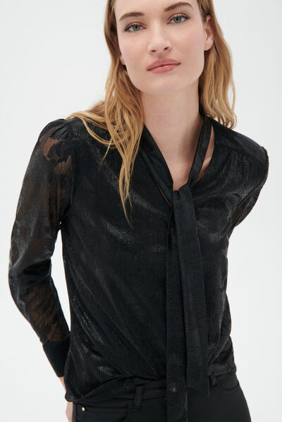 T-shirt tanaka noir femme