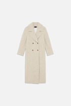 Gabanone2 coat 100% wool ecru woman
