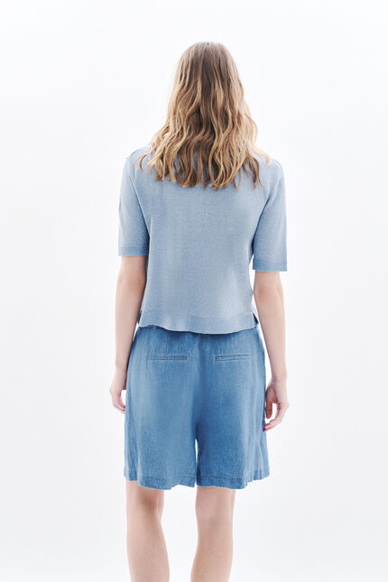 Shorts Sagnes himmelblau damen