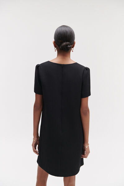 Petite robe noire eleonore noir femme