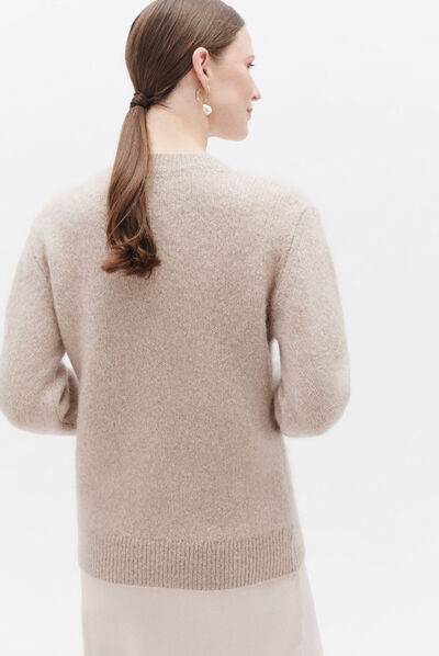 Pull melody marron femme