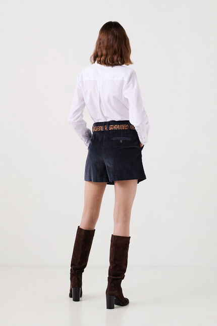 Short salsa denim stone femme