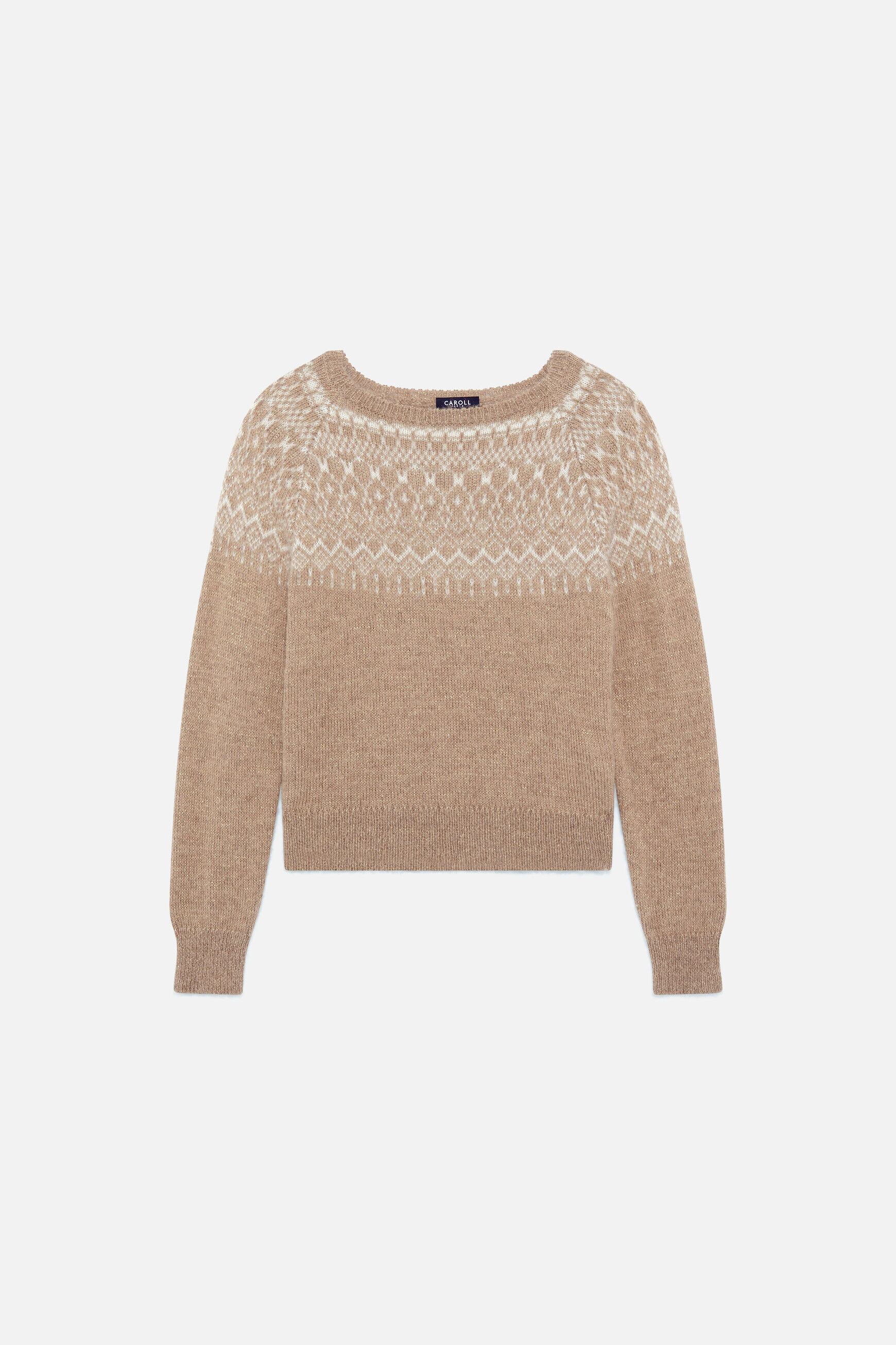 Pull Col Roulé Caroll - Taille 40 - Vert Kaki - Laine Mérinos Et Acrylique - Neuf Sans étiquette