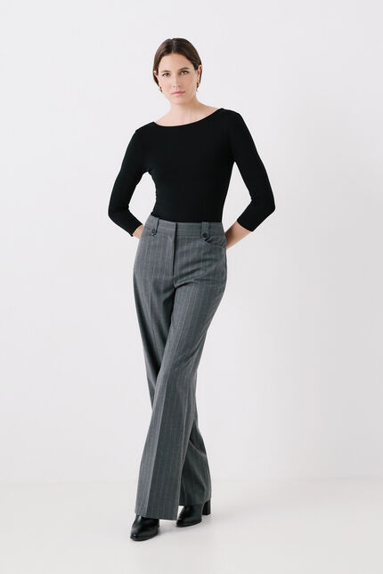 T-shirt tbody noir femme