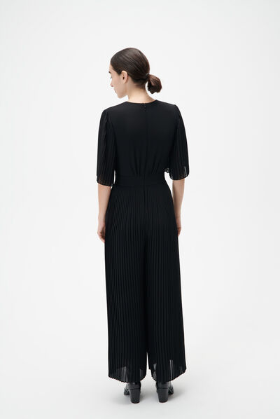 Pantalón Paulette negro mujer