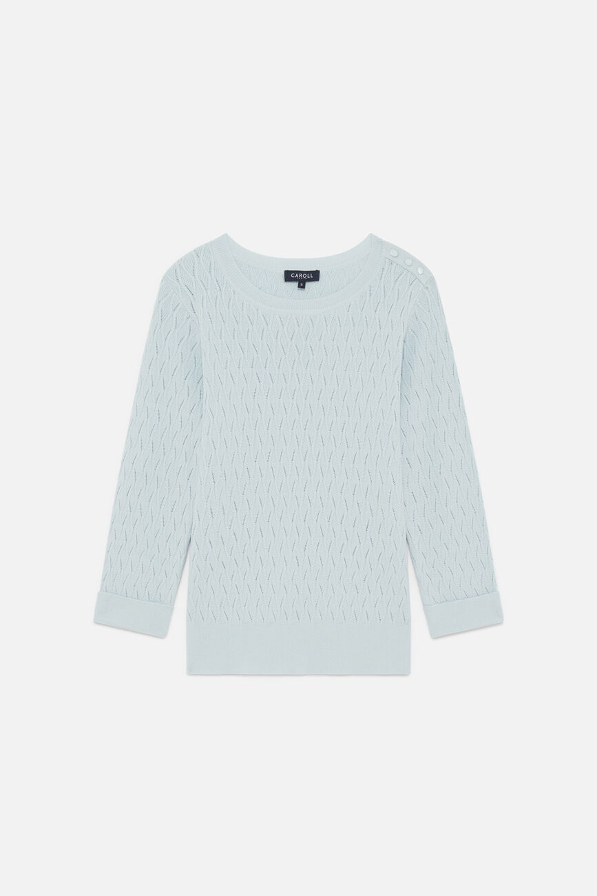 Pull mjulietta bleu ciel femme