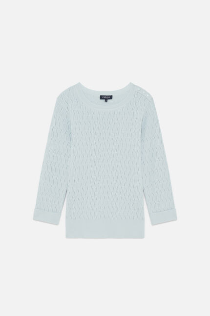 maglione mjulietta celeste donna