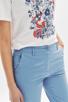 Telegance t-shirt electric blue woman