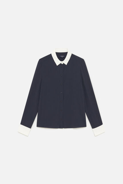 Chemise Cbrendon bleu marine femme