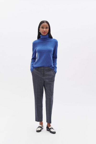 Pantalón psidiko1 azul eléctrico mujer