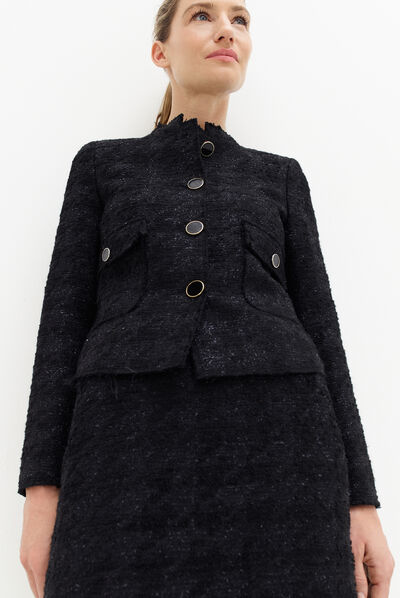 veste josephine noir femme