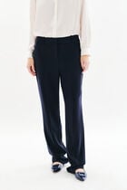 Pclement pants navy blue woman