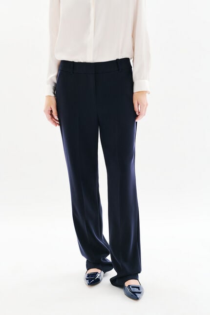 Broek Pclement marineblauw vrouw