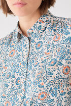 Samby1 shirt baby blue denim woman