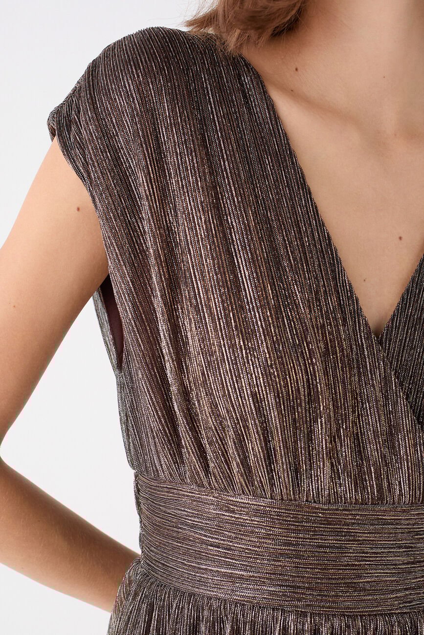 Robe rguesta couleur cuivre femme