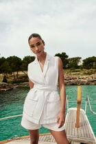 Veracruz Jacket white woman
