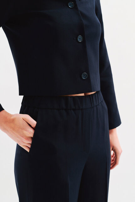 Pantalón Pviaduc azul marino mujer