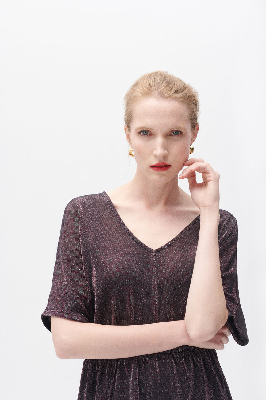 Tlise t-shirt plum woman