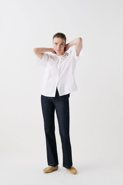 hemd camille weiss damen