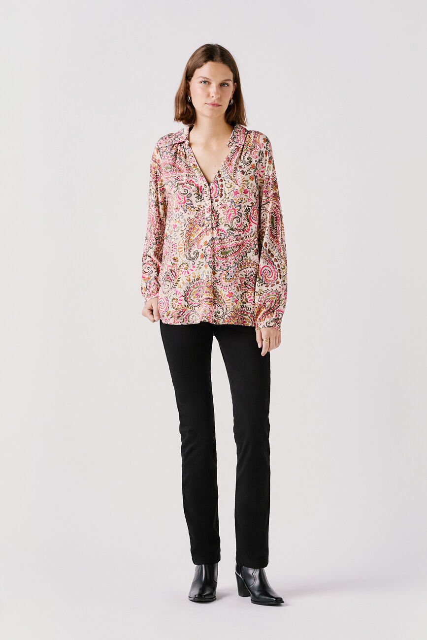 Blouse Cdixie ivoire femme
