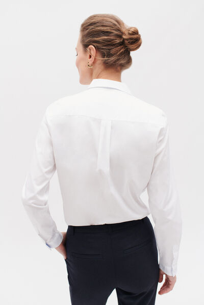 chemisier jessica pop blanc femme