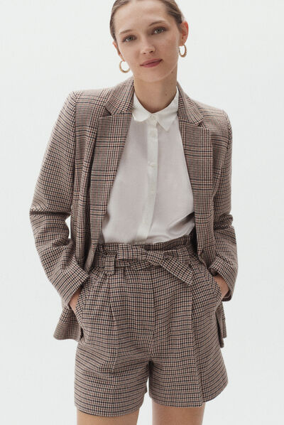 blazer charly bordeaux femme