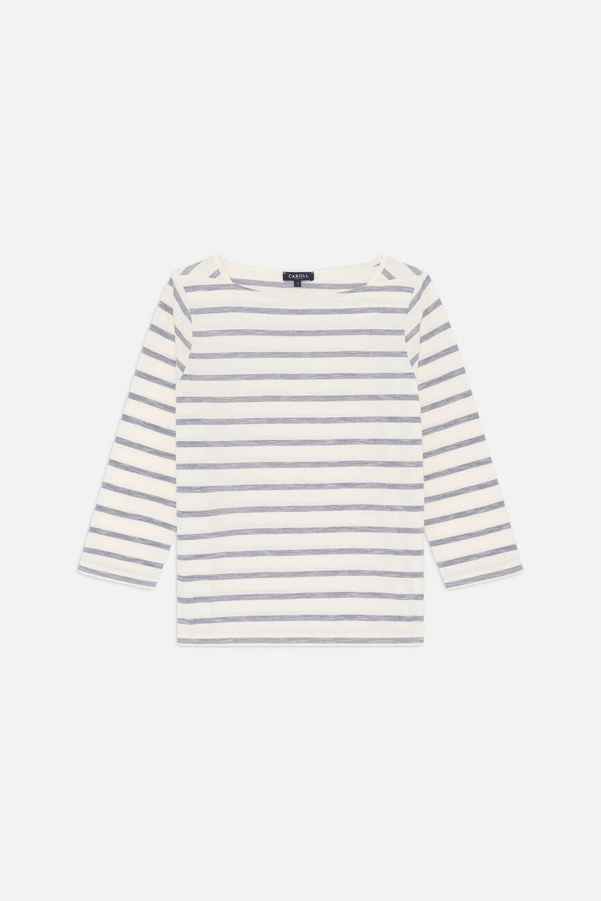 T-shirt tcleo bleu electrique femme
