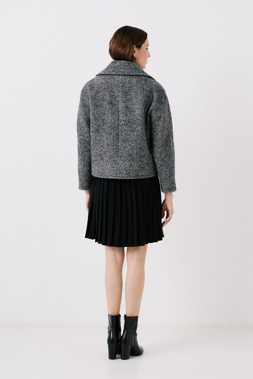 grisby coat grey woman