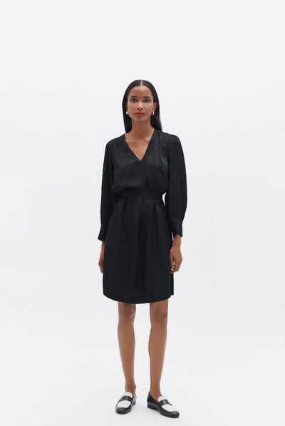 robe alice noir femme