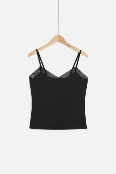 caraco clea noir femme
