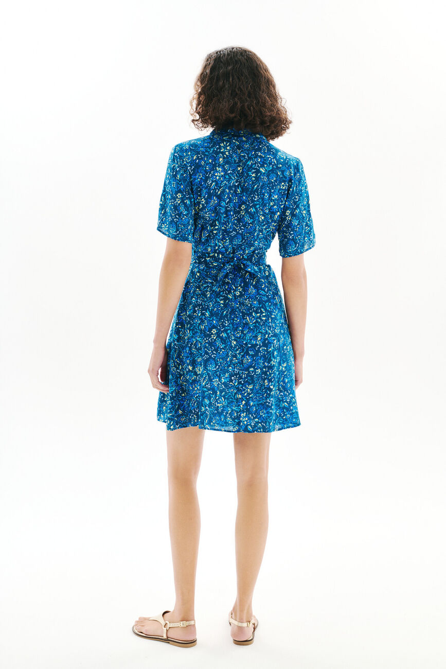 Robe Romeo bleu marine femme