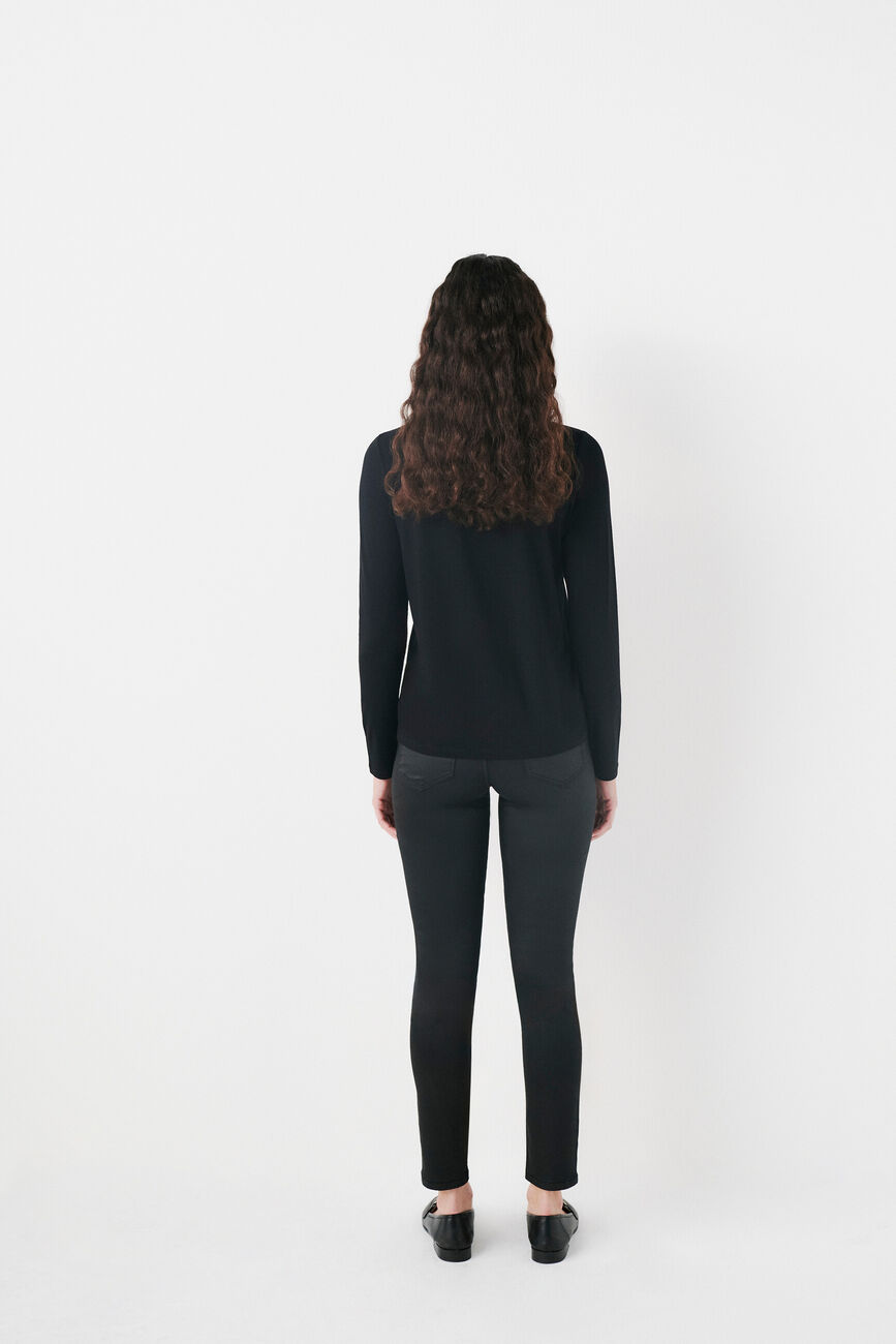 T-shirt tbasico noir femme