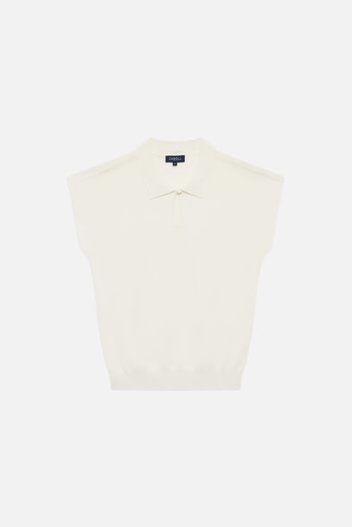 Pull Mruben ecru femme