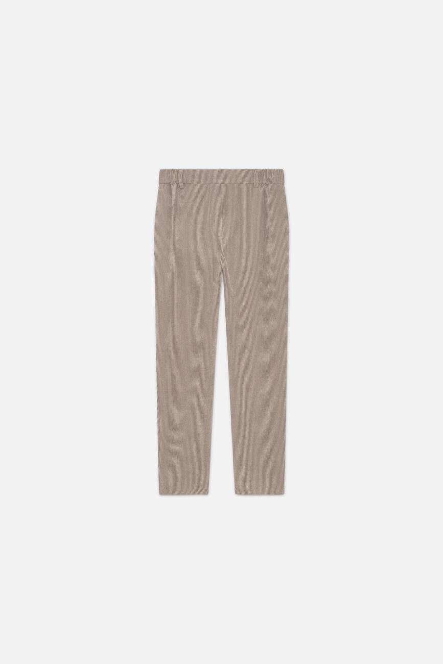 Pantalon Pnoora taupe femme