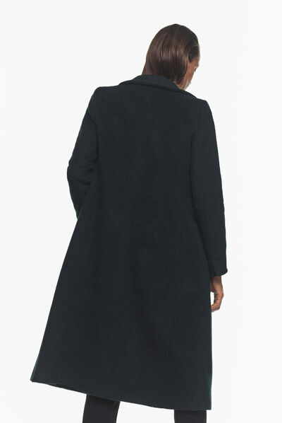 Manteau numero3 c1 vert fonce femme