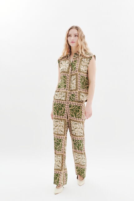 Hose Patoche khakigrün damen