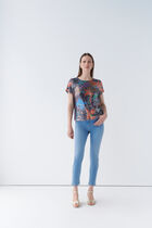 camila Blouse orange woman