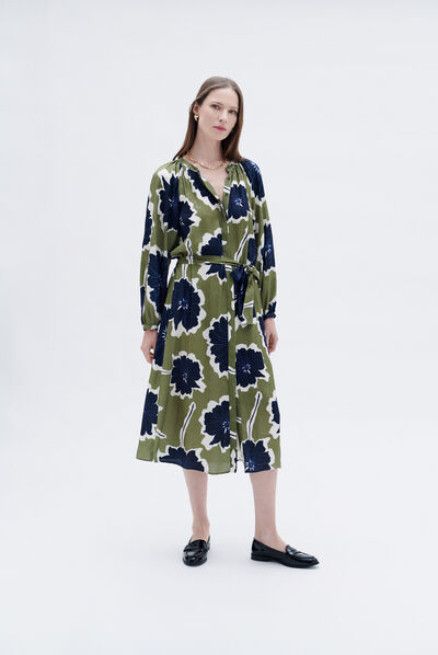 Vestido Rmolly2 verde claro mujer