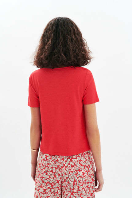 T-Shirt Tvalentine rot damen