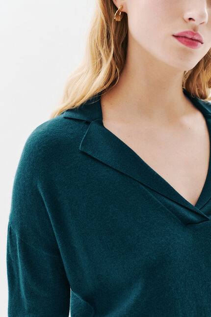 Maglione Marcelin blu anatra donna