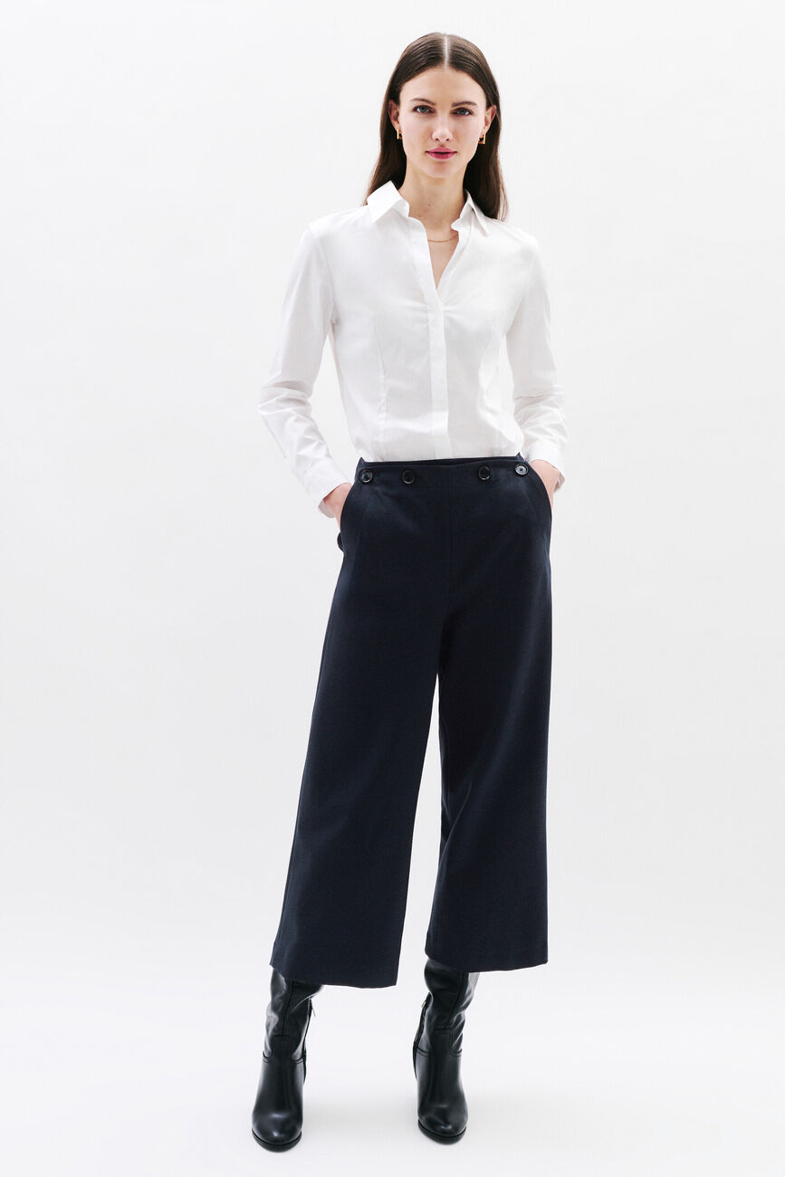 Pantalón Pio azul marino mujer
