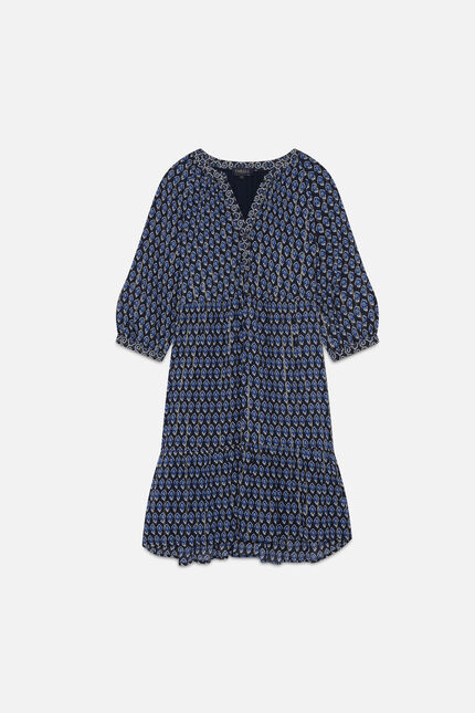 Robe Rathy bleu marine femme