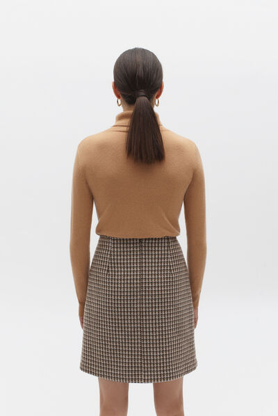 jupe marta taupe femme