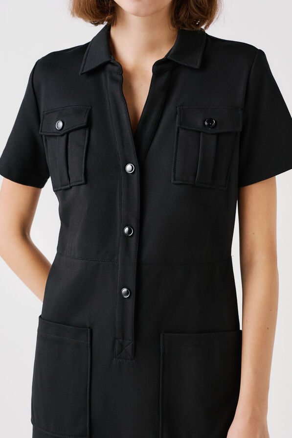 Robe Laure noir femme